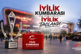 MarmaraPark AVM’nin İyilik Kumbarası Sosyal Sorumluluk Projesine Uluslararası Stevie Ödülü